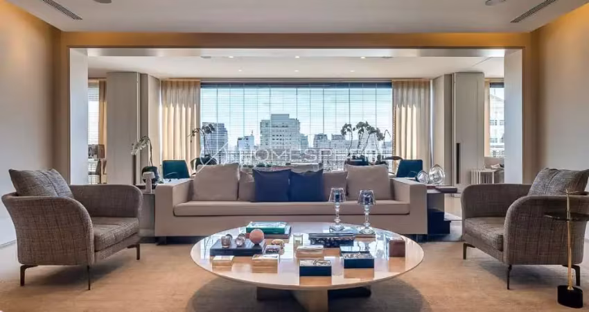 Apartamento andar alto no edifício st. leopold – rua leopoldo couto de magalhães jr – itaim bibi – projeto roberto migotto mobiliado