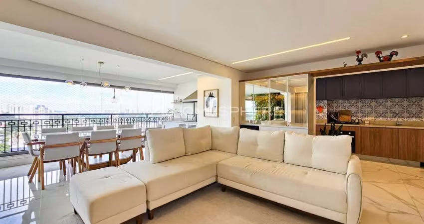 Apartamento com 138.0 m², à venda no condomínio quadra greenwich eastside, bairro chácara santo antônio, são paulo