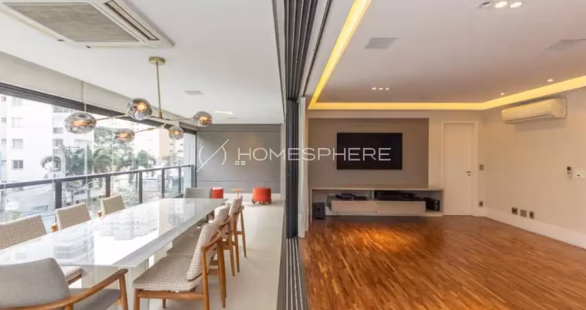 Condomínio araguari 561 moema pássaros rua araguari, 561. apartamento à venda com 184 m², 4 quartos, sendo 3 suítes, varanda gourmet, 4 vagas e lazer no edificio araguari 561 mdl realty