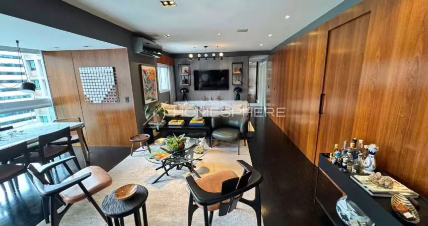 Apartamento com 95 m², 2 quartos sendo 1 suíte à venda no bairro vila olímpia.