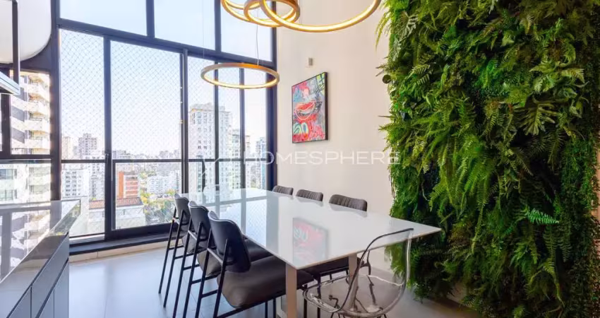 Apartamento com 115.0 m², 2 suítes e 2 vagas à venda no condomínio galeria 90 na vila olímpia.