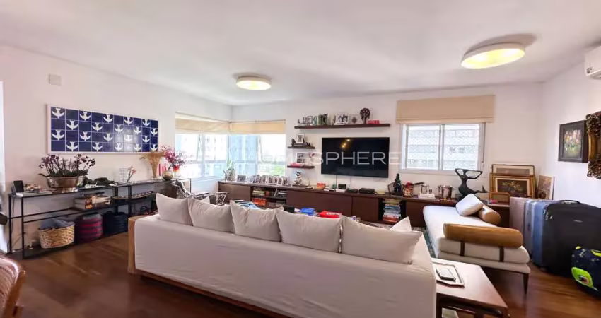 Apartamento para locação com 165m², 3 suítes, 3 vagas no brooklin