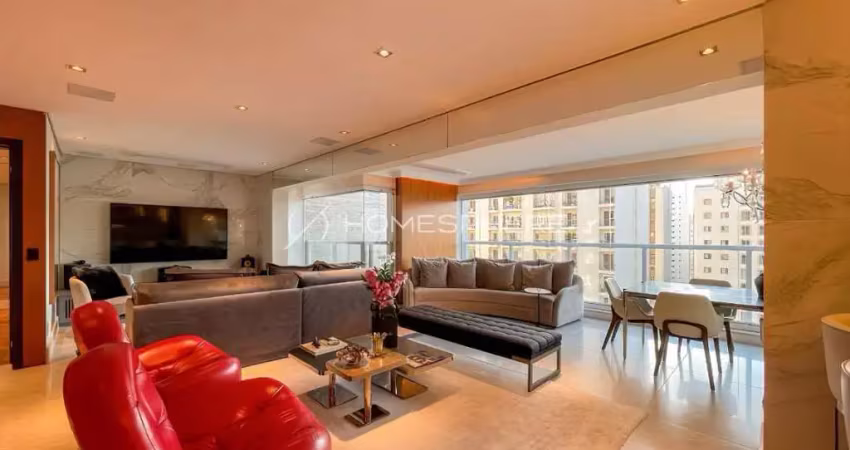 Apartamento com 182 m², 3 quartos sendo 3 suítes à venda no bairro indianópolis.