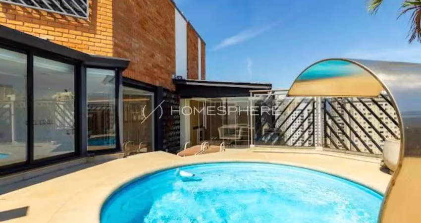 Cobertura com 440 m², 4 quartos sendo 2 suítes à venda no bairro campo belo.