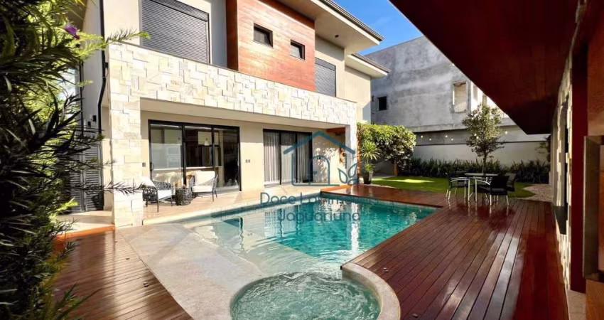 Casa, 414 m² - venda por R$ 3.500.000,00 ou aluguel por R$ 21.220,00/mês - Condomínio Tamboré Jaguariúna - Jaguariúna/SP
