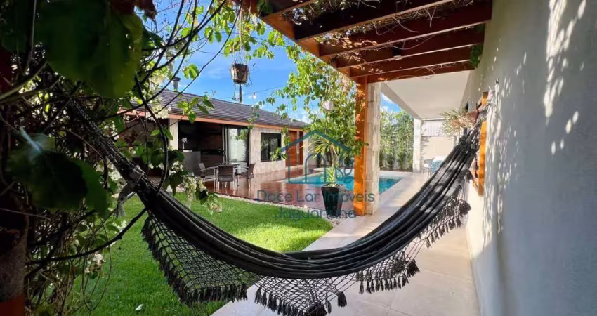 Casa com 4 dormitórios, 414 m² - venda por R$ 3.499.000,00 ou aluguel por R$ 21.220,00/mês - Condomínio Tamboré Jaguariúna - Jaguariúna/SP