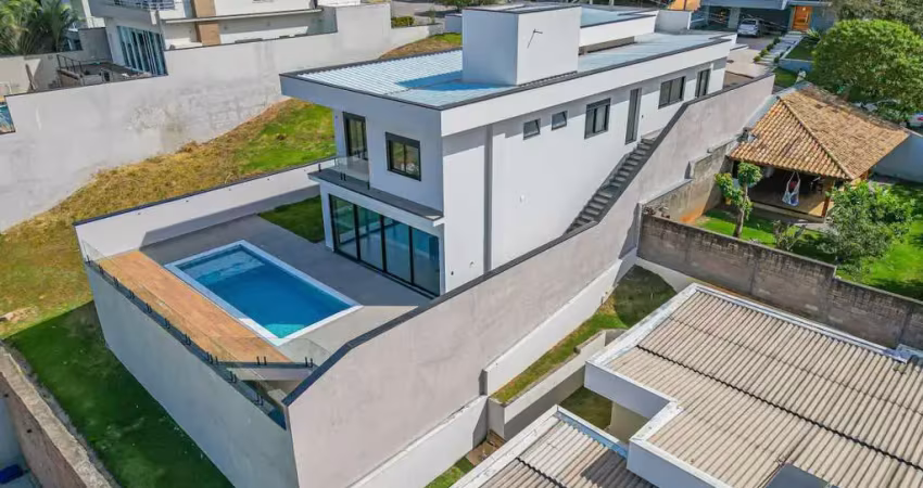 Casa em condomínio para venda em louveira, residencial delle stelle, 4 dormitórios, 4 suítes, 5 banheiros, 4 vagas