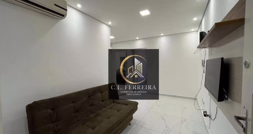 Apartamento à venda, 58 m² por R$ 345.000,00 - Tupi - Praia Grande/SP