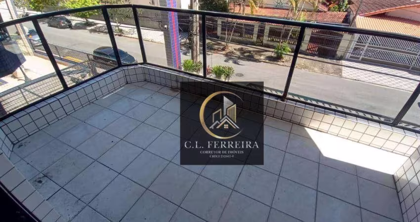 Apartamento com 2 dormitórios à venda, 70 m² por R$ 367.000,00 - Tupi - Praia Grande/SP