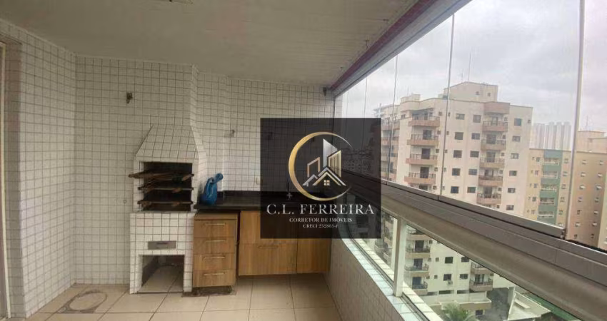 Apartamento com 2 dormitórios à venda, 87 m² por R$ 695.000,00 - Canto do Forte - Praia Grande/SP