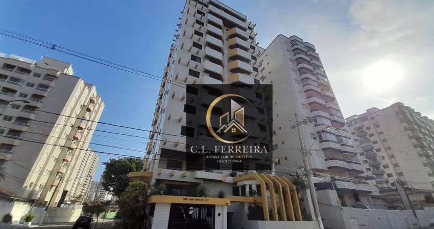 Apartamento com 1 dormitório à venda, 58 m² por R$ 310.000,00 - Vila Guilhermina - Praia Grande/SP