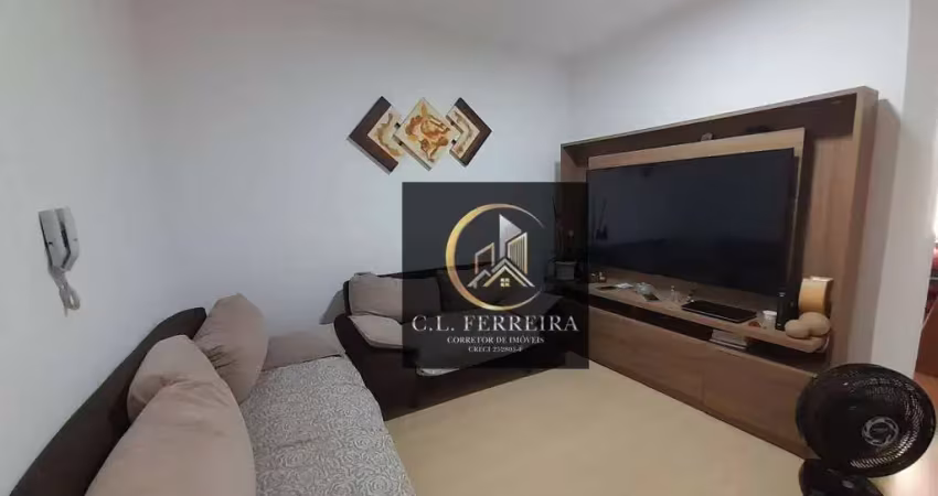 Apartamento com 1 dormitório à venda, 48 m² por r$ 260.000,00 - tupi - praia grande/sp