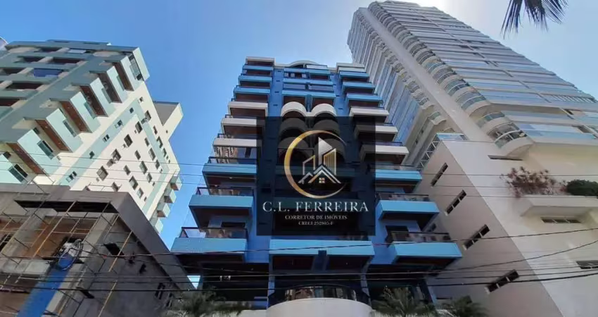 Apartamento vista mar com 2 dormitórios à venda, 81 m² por r$ 780.000 - canto do forte - praia grande/sp