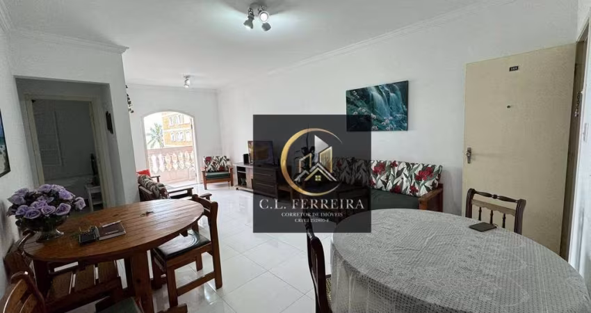 Apartamento com 3 dormitórios à venda, 86 m² por R$ 485.000,00 - Tupi - Praia Grande/SP