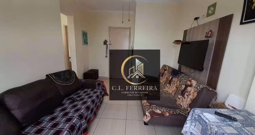 Apartamento com 1 dormitório à venda, 64 m² por R$ 230.000,00 - Tupi - Praia Grande/SP