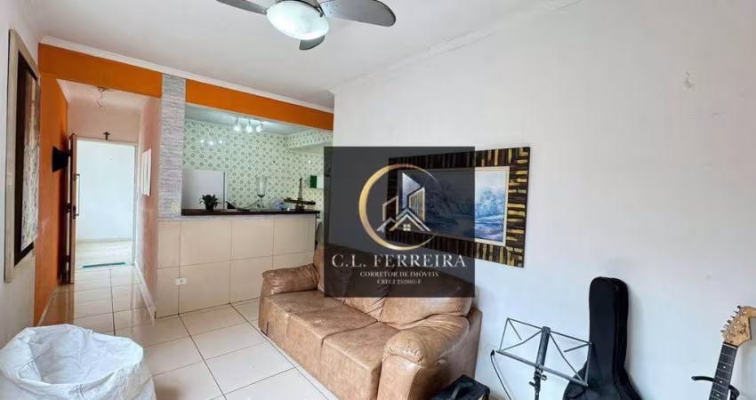 Apartamento com 1 dormitório à venda, 45 m² por R$ 265.000,00 - Tupi - Praia Grande/SP
