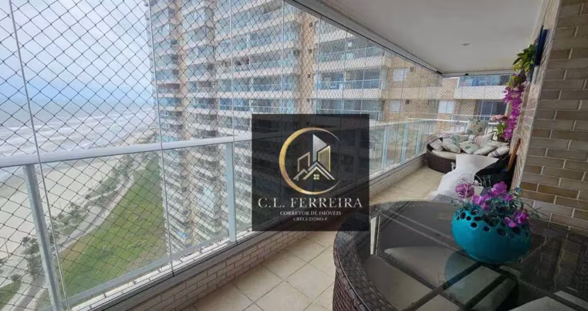 Apartamento com 3 dormitórios à venda, 92 m² por r$ 999.000,00 - mirim - praia grande/sp