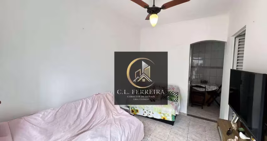Apartamento com 1 dormitório à venda, 38 m² por r$ 220.000,00 - canto do forte - praia grande/sp