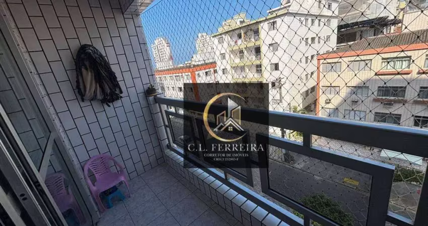 Apartamento com 2 quartos à venda, 80 m² por r$ 435.000 - praia grande