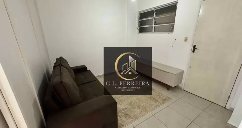 Kitnet com 1 dormitório à venda, 32 m² por r$ 235.000,00 - aviação - praia grande/sp