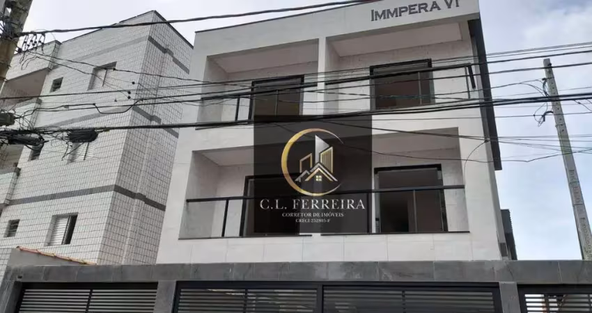 Sobrado em condomínio com 2 dormitórios à venda, 63 m² por r$ 350.000 - aviação - praia grande/sp