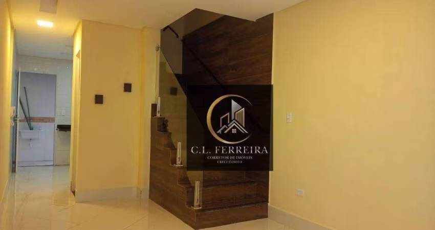 Sobrado à venda, 55 m² por R$ 380.000,00 - Tupi - Praia Grande/SP