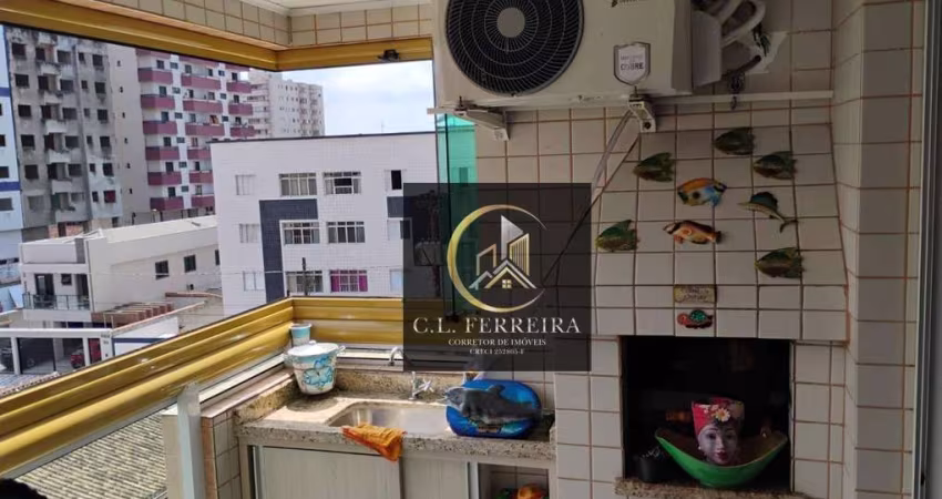 Apartamento com 1 dormitório à venda, 45 m² por R$ 360.000,00 - Tupi - Praia Grande/SP
