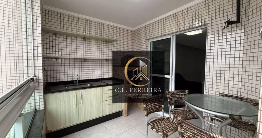 Apartamento à venda, 89 m² por R$ 580.000,00 - Boqueirão - Praia Grande/SP