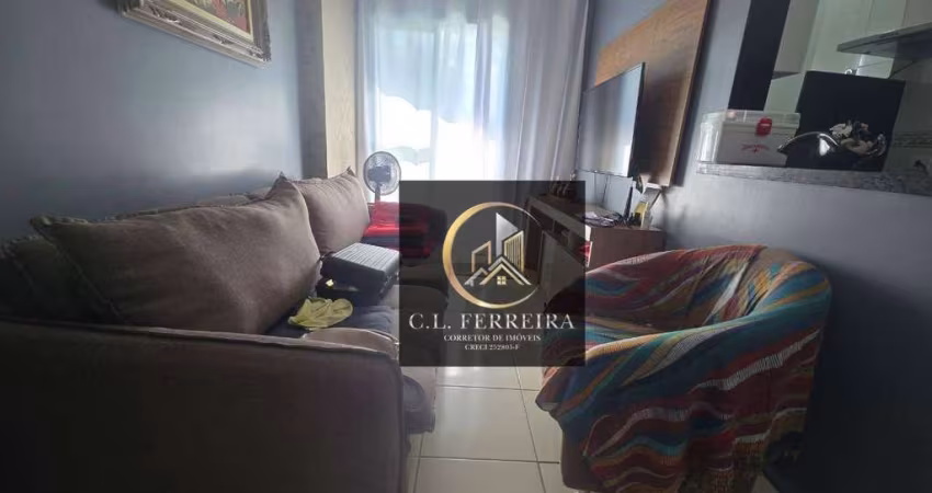 Apartamento com 1 dormitório à venda, 40 m² por R$ 290.000 - Boqueirão - Praia Grande/SP