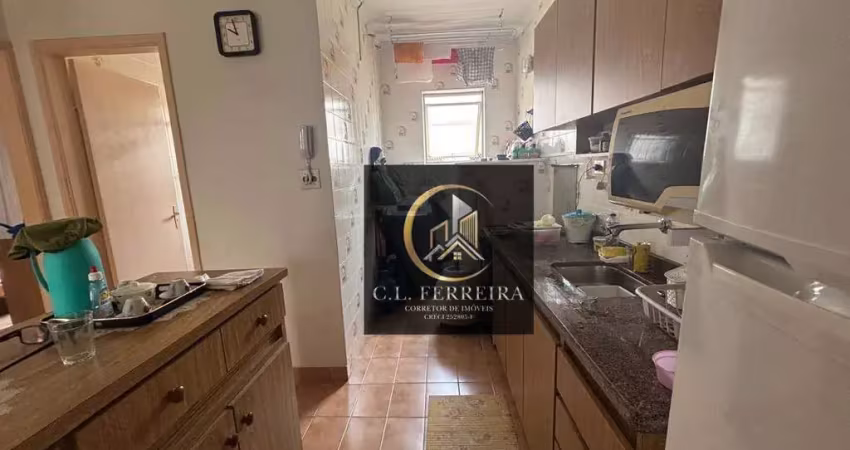 Apartamento com 1 dormitório à venda, 46 m² por R$ 220.000 - Caiçara - Praia Grande/SP