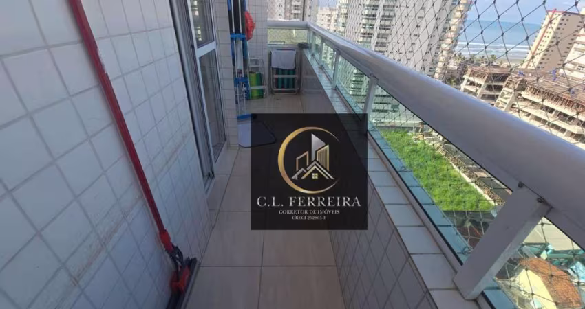 Apartamento com 2 dormitórios à venda, 64 m² por R$ 390.000 - Caiçara - Praia Grande/SP