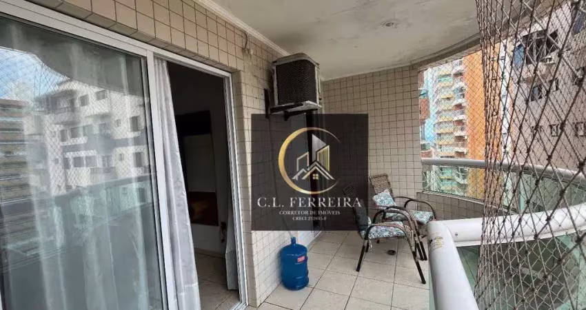 Apartamento com 2 dormitórios à venda, 93 m² por r$ 620.000,00 - tupi - praia grande/sp