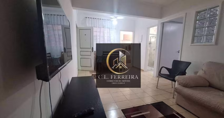 Apartamento com 1 dormitório à venda, 54 m² por R$ 285.000,00 - Aviação - Praia Grande/SP