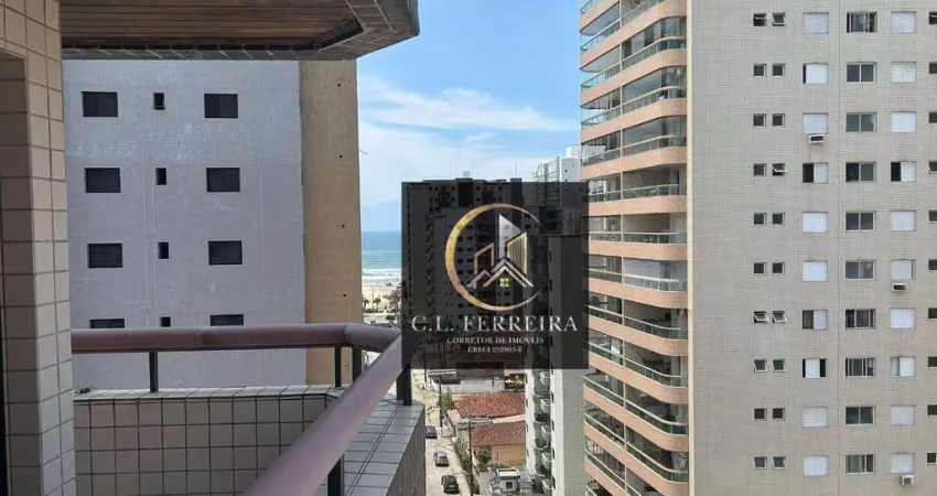 Apartamento com 2 dormitórios à venda, 79 m² por r$ 360.000 - aviação - praia grande/sp