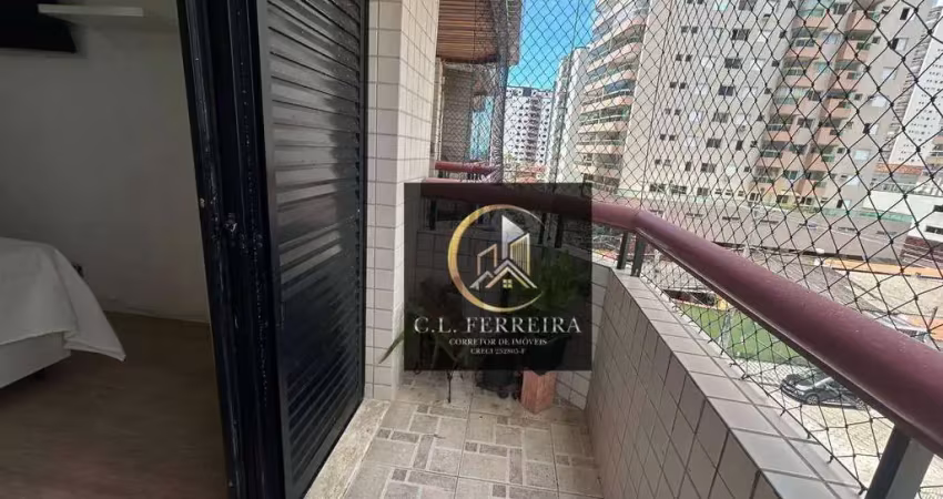 Apartamento com 2 dormitórios à venda, 76 m² por r$ 375.000 - aviação - praia grande/sp
