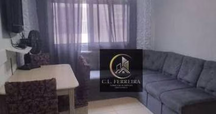 Apartamento com 1 dormitório à venda, 62 m² por R$ 210.000,00 - Vila Guilhermina - Praia Grande/SP