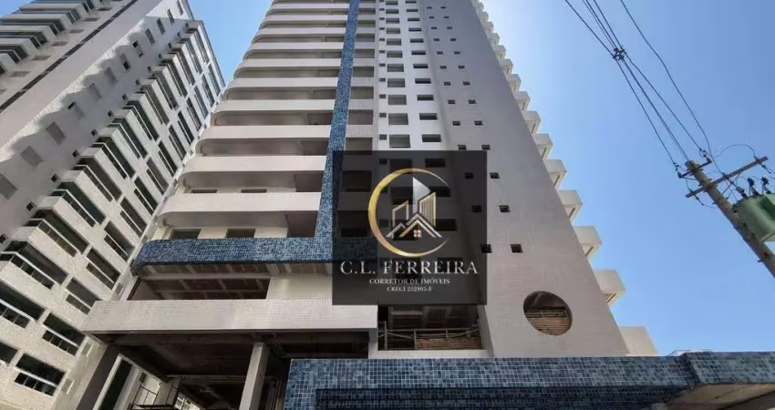 Apartamento com 2 dormitórios à venda, 80 m² por r$ 459.000,00 - ocian - praia grande/sp