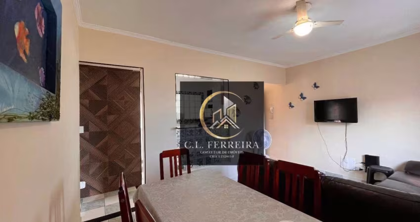 Apartamento com 2 quartos à venda, 60 m² por R$ 350.000 - Tupi - Praia Grande/SP