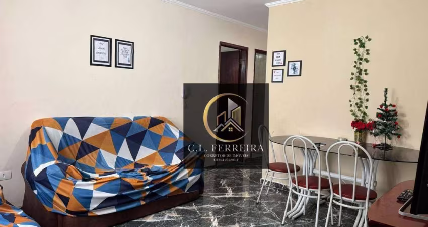 Apartamento com 1 dormitório à venda, 44 m² por R$ 225.000 - Tupi - Praia Grande/SP
