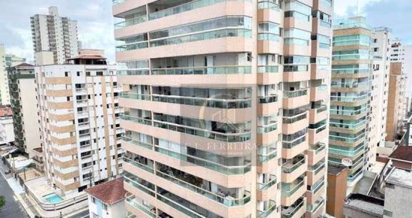 Apartamento com 1 dormitório à venda, 50 m² por R$ 365.000 - Tupi - Praia Grande/SP