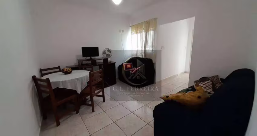 Apartamento mobiliado com 2 dormitórios à venda, 65 m² por r$ 270.000 - tupi - praia grande/sp
