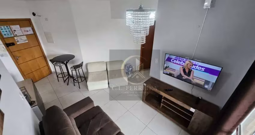Apartamento com 1 dormitório à venda, 43 m² por r$ 250.000,00 - tupi - praia grande/sp