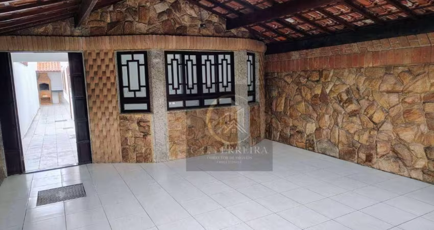 Casa com 2 dormitórios à venda, 140 m² por R$ 530.000,00 - Tupi - Praia Grande/SP