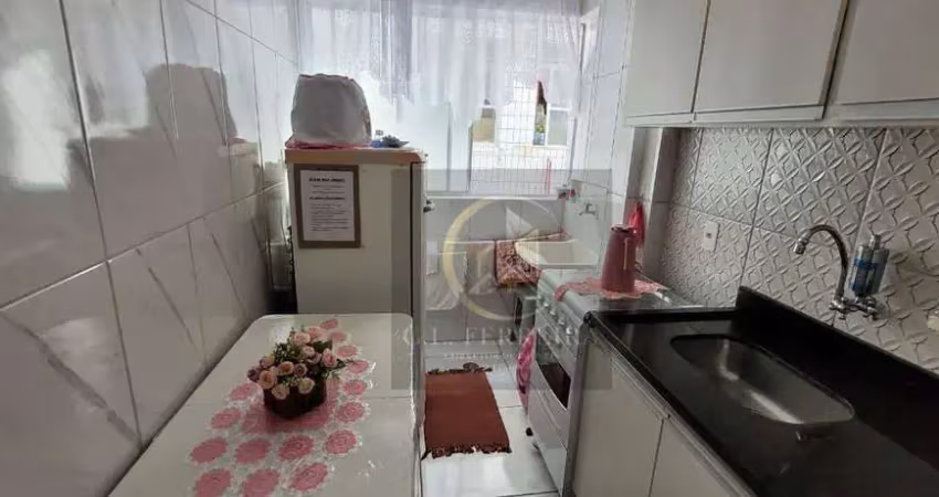 Apartamento com 1 dormitório à venda, 30 m² por r$ 280.000,00 - vila guilhermina - praia grande/sp