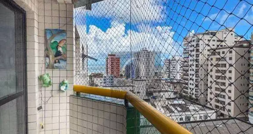 Apartamento com 1 dormitório à venda, 54 m² por r$ 295.000 - tupi - praia grande/sp
