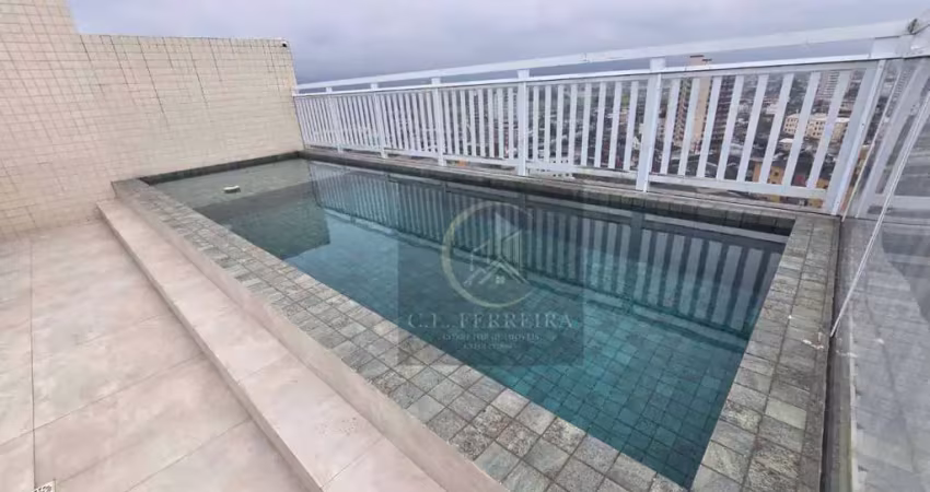 Apartamento com 2 dormitórios à venda, 52 m² por r$ 390.000,00 - caiçara - praia grande/sp