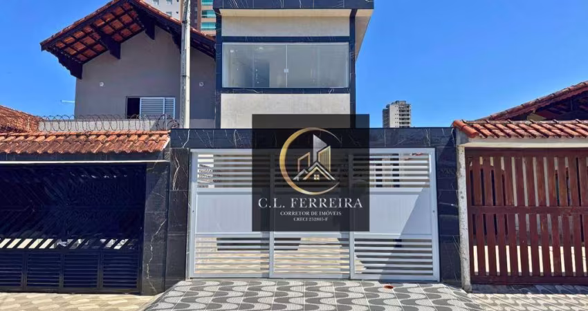 Casa com 3 dormitórios à venda, 110 m² por R$ 392.000,00 - Balneário Pires - Praia Grande/SP
