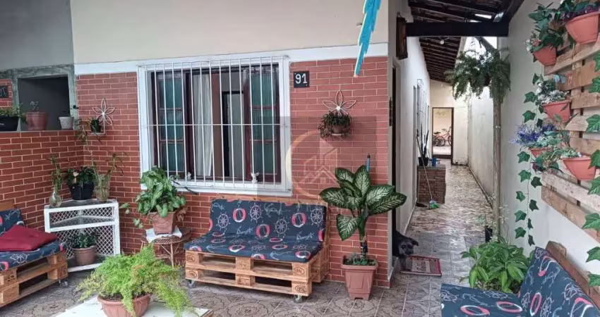 Casa com 3 dormitórios à venda, 70 m² por r$ 290.000,00 - cidade das crianças - praia grande/sp