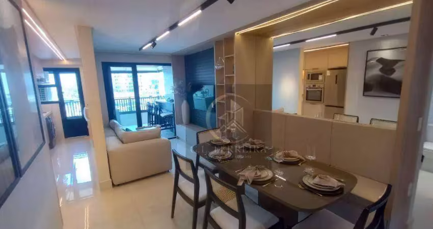 Apartamento à venda, 73 m² por r$ 789.000,00 - aviação - praia grande/sp