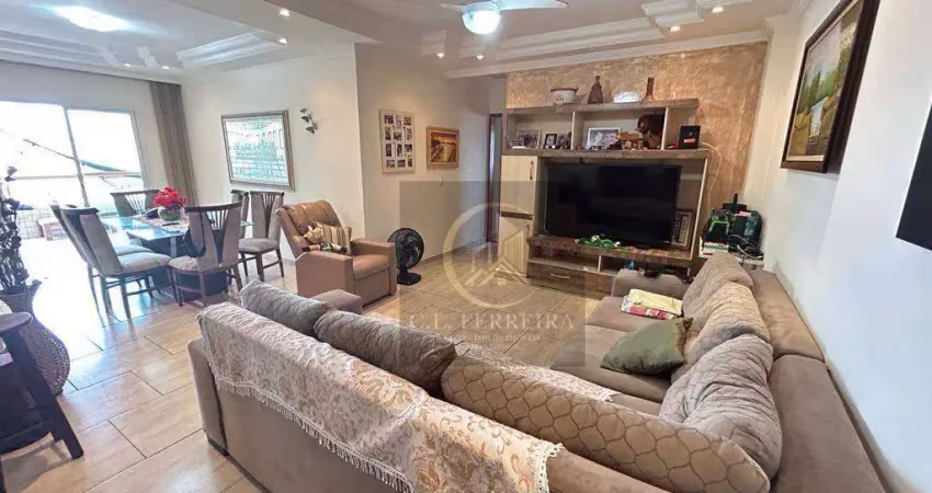 Apartamento à venda, 154 m² por r$ 920.000,00 - tupi - praia grande/sp